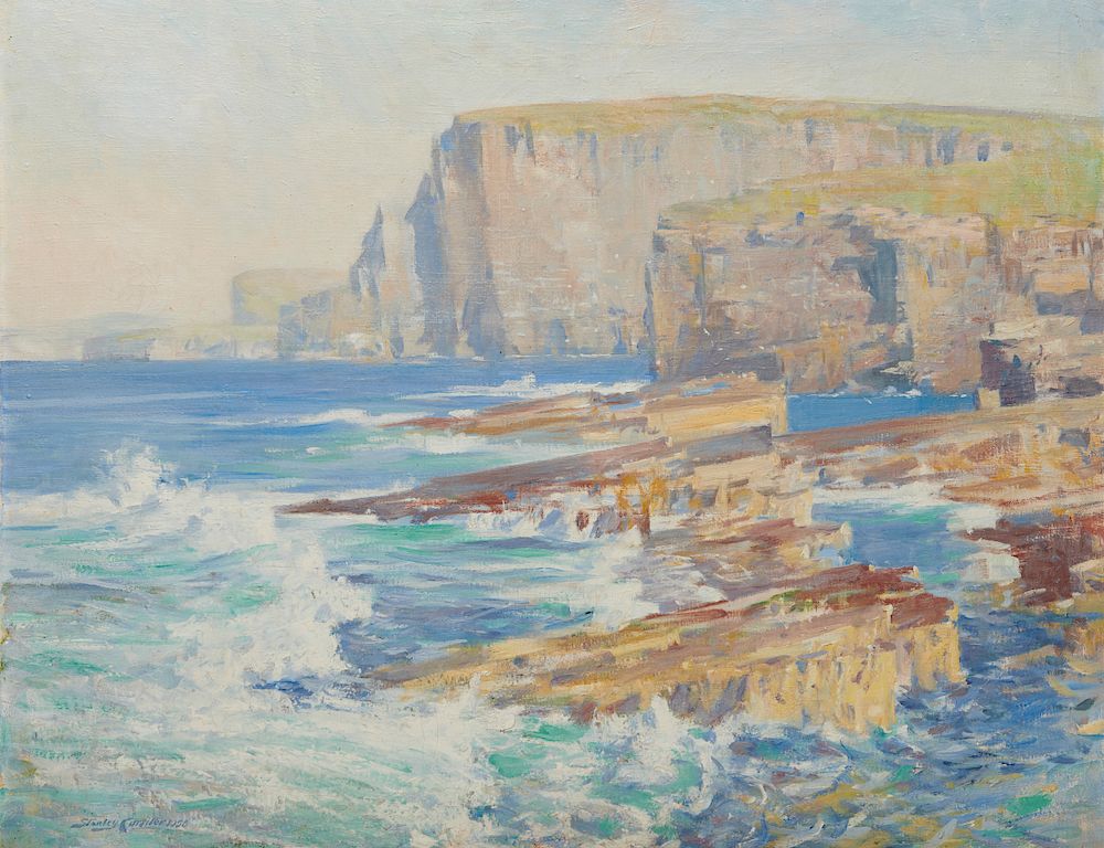 Appraisal: STANLEY CURSITER Scottish - Sea Coast STANLEY CURSITER Scottish -