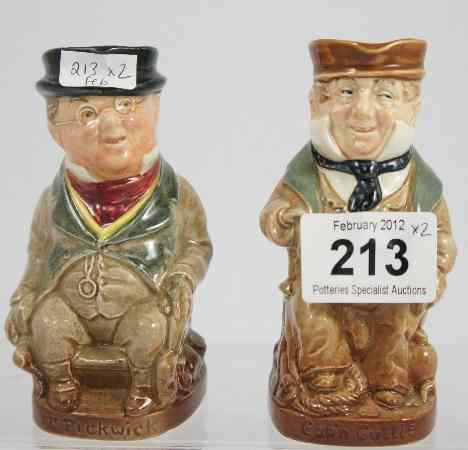 Appraisal: Royal Doulton Small Sized Toby Jugs Captain Cuttle D and