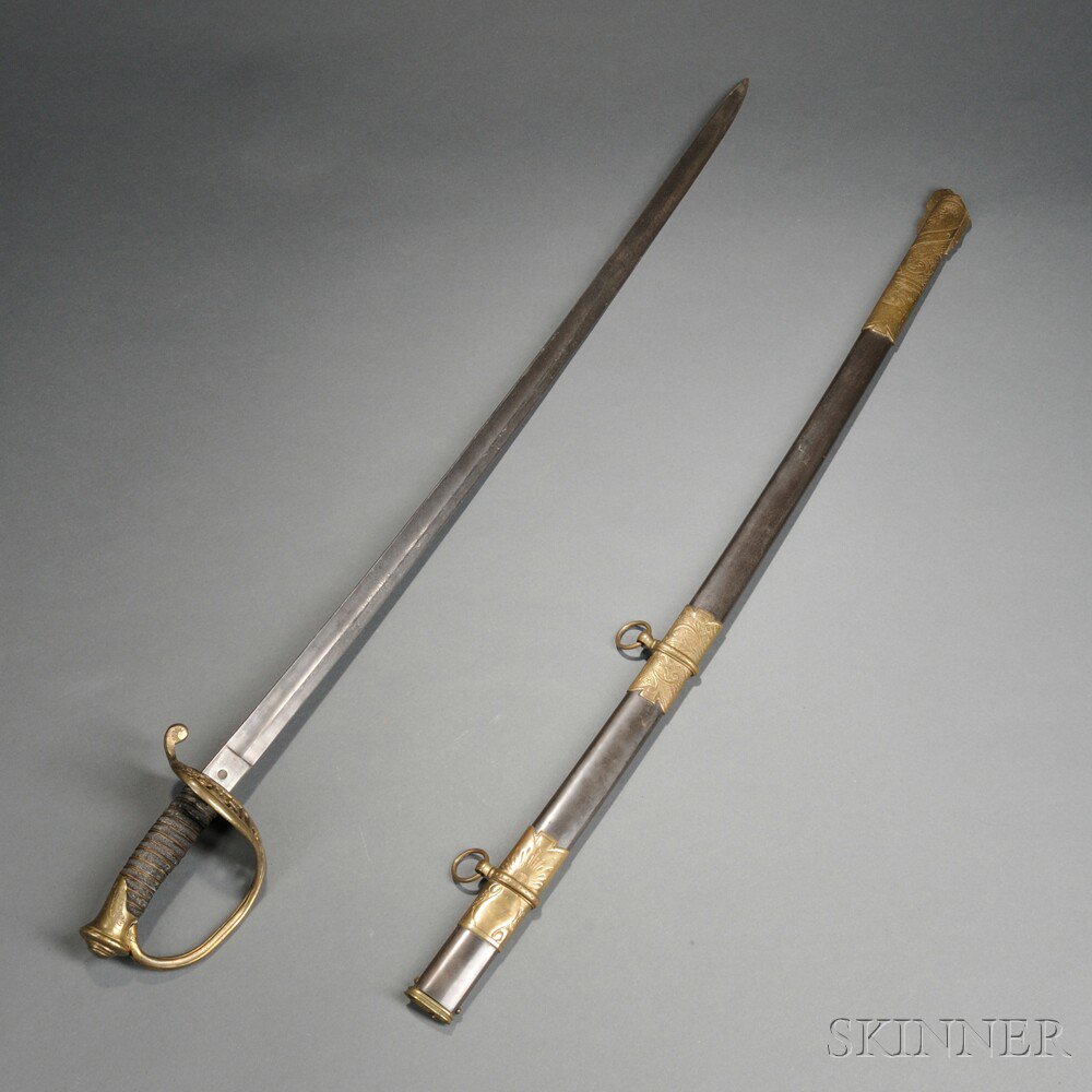 Appraisal: Model Staff Field Officer's Sword c mid to late th