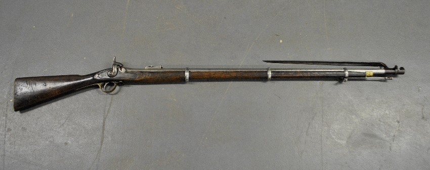 Appraisal: - Tower musket with a brass trigger guard and original