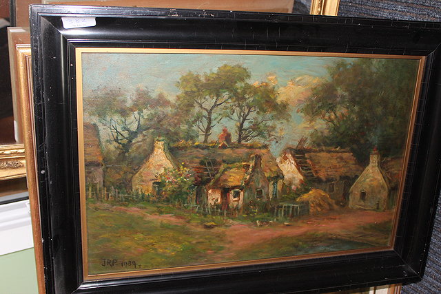 Appraisal: A COLLECTION OF EARLY TH CENTURY AND LATER LANDSCAPE OIL