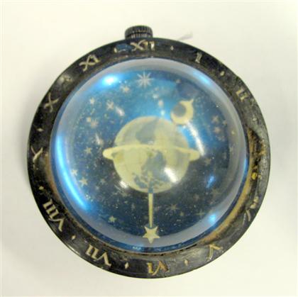 Appraisal: Westclox 'Earth and Stars' desk clock th century