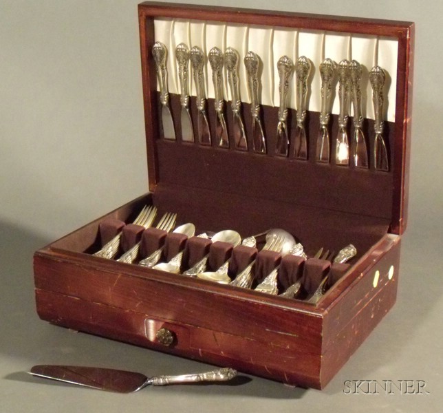 Appraisal: Gorham Sterling King Edward Pattern Flatware Service comprising twelve each