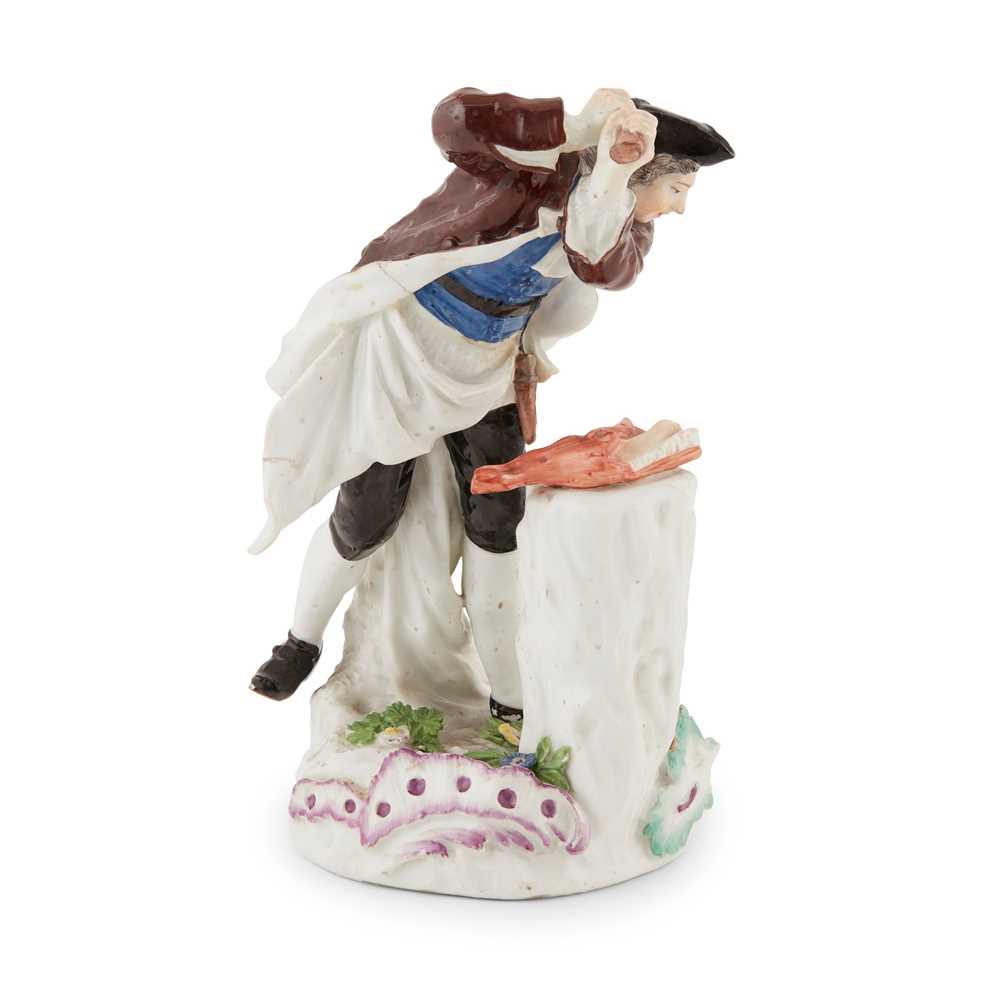 Appraisal: MEISSEN FIGURE OF A BUTCHER MID TH CENTURY from the