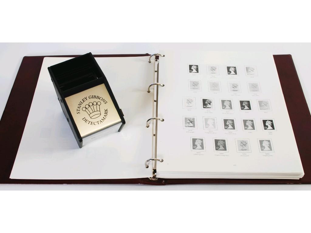 Appraisal: ACCESSORIES EMPTY ALBUMS LEAVES WATERMARK DETECTOR as new stock books