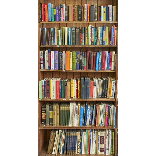 Appraisal: Six shelves of miscellaneous books general shelf stock