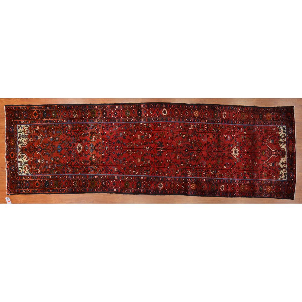 Appraisal: Karaja Runner Persia x Fourth quarter- th century hand-knotted wool