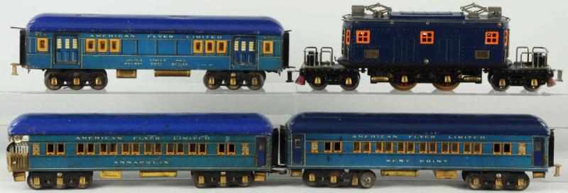 Appraisal: American Flyer President Special Passenger Set American Standard gauge Includes