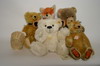 Appraisal: TEDDY BEARS - Lot of five Steiff teddy bears three