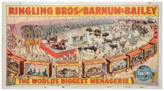 Appraisal: Ringling Brothers and Barnum Bailey The World's Biggest Menagerie Circa