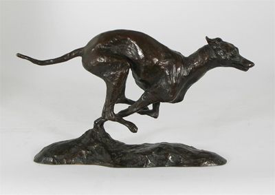 Appraisal: Belinda Sillars British th century A running greyhound signed Belinda