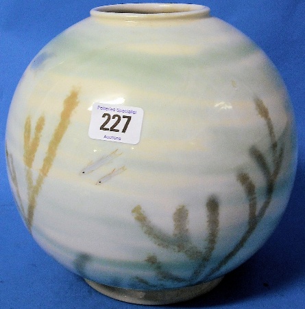 Appraisal: Rare Wade Underglaze Vase Aqua height cm