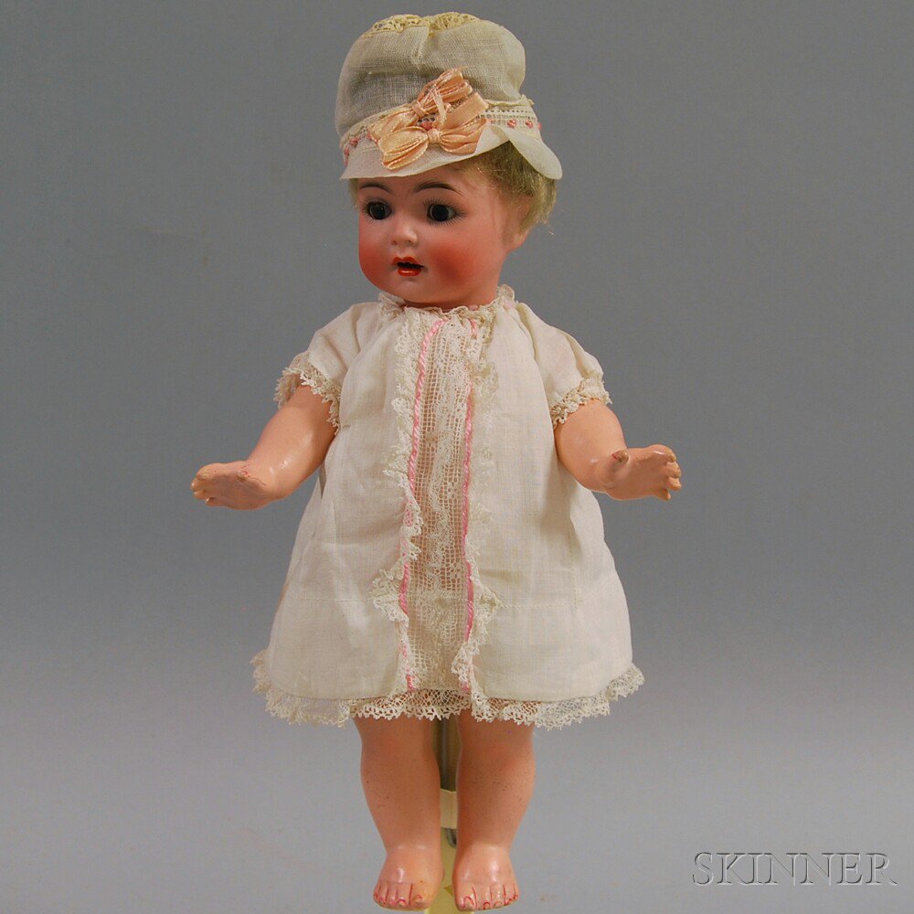 Appraisal: Small Kammer Reinhardt Simon Halbig Open-mouth Bisque Head Toddler Doll