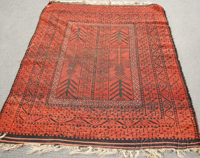 Appraisal: Uzbek Rug Central Asia th th century ft x ft