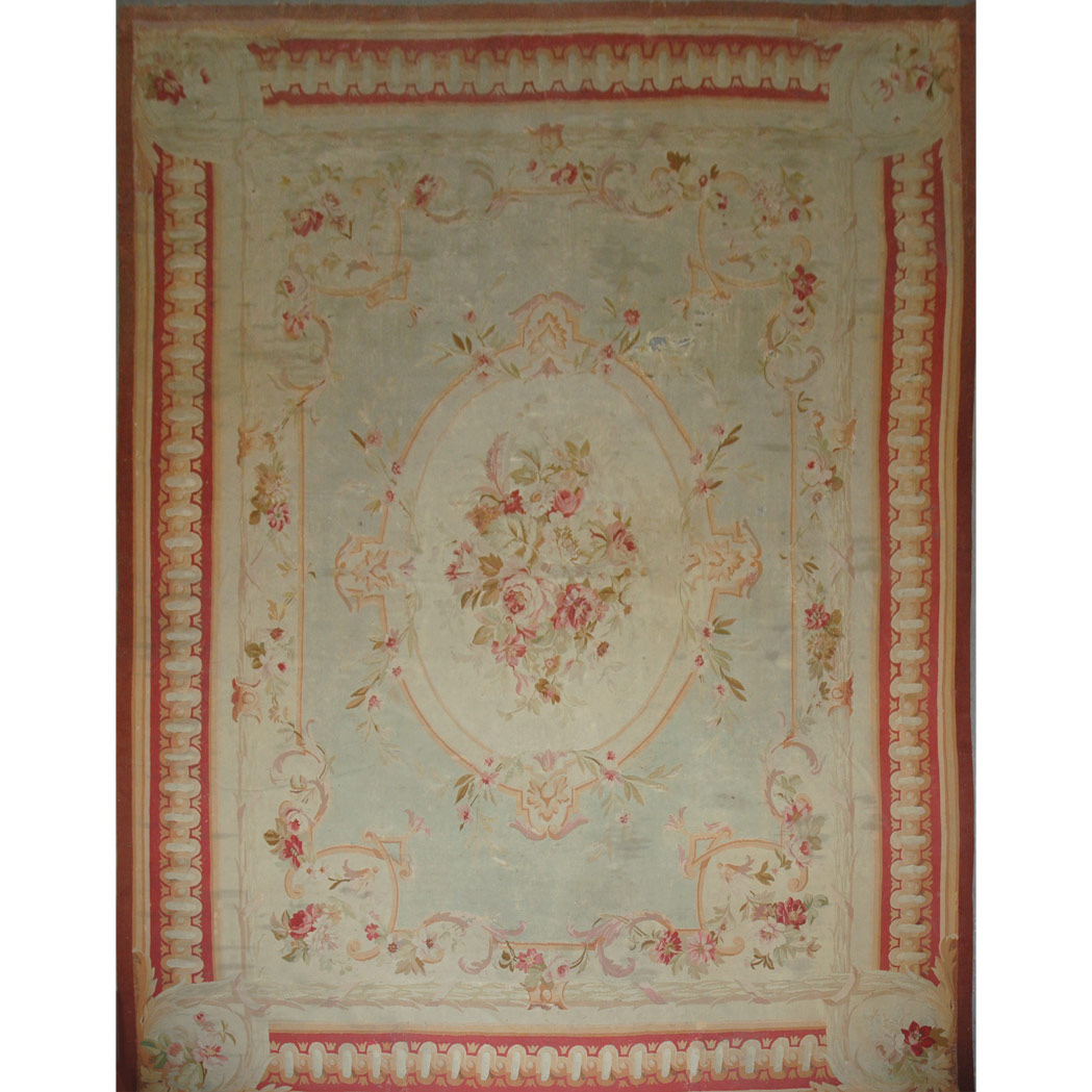 Appraisal: Napoleon III Aubusson Carpet France last quarter of the th