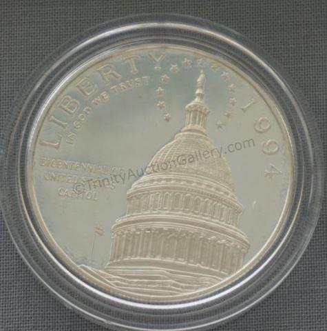 Appraisal: Commemorates the Bicentennial of the U S Capital year Anniversary