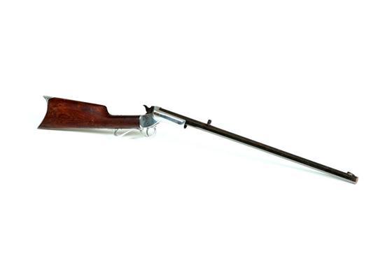 Appraisal: STEVENS SINGLE SHOT RIFLE American early th century caliber with