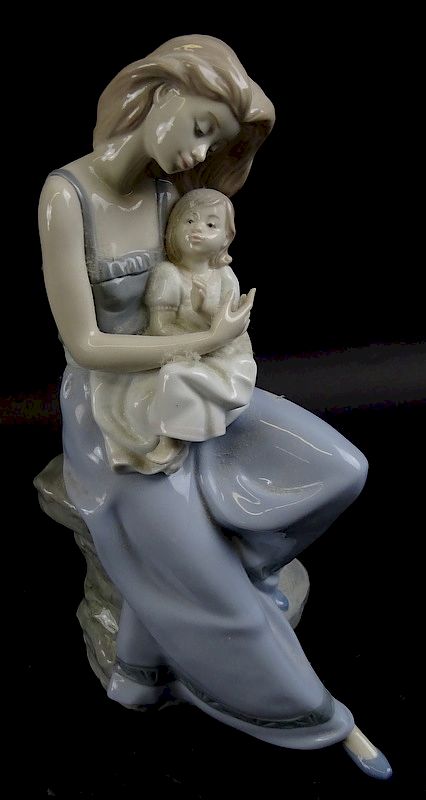 Appraisal: Lladro My Little Girl Mother Holding Child Lladro My Little