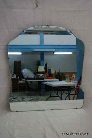 Appraisal: Vintage 's Dresser - Wall MirrorVery nice old 's -