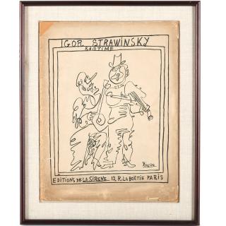 Appraisal: Pablo Picasso lithograph Pablo Picasso lithograph Pablo Picasso Spanish French