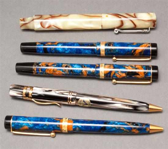 Appraisal: Two Visconti ''Ponte Vecchio'' ballpoint pens and fountain pen and