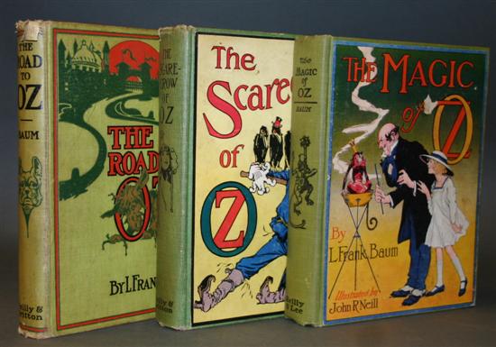 Appraisal: Children's Baum L Frank Baum First Editions John R Neill