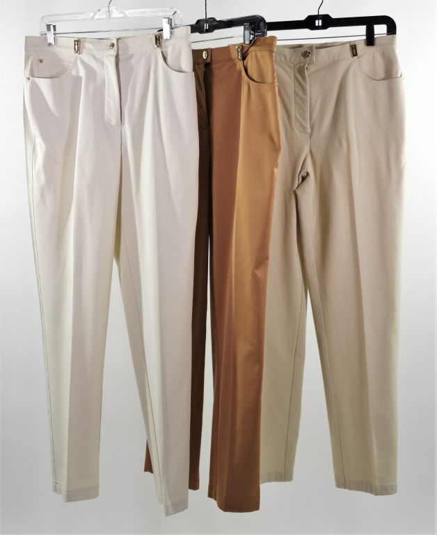 Appraisal: PC ST JOHN KHAKI SLACKS SIZES - Includes a pair