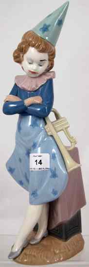 Appraisal: Lladro Large Figure Girl with Trumpet