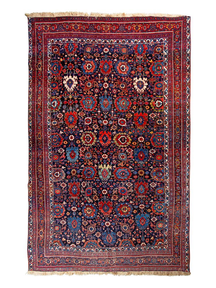 Appraisal: A Bakshaish Wool Rug A Bakshaish Wool Rug feet inches