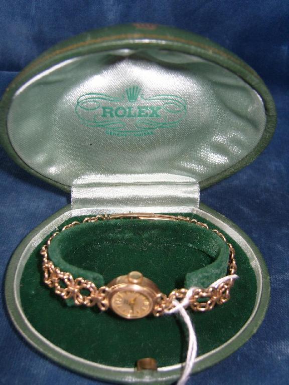 Appraisal: A Rolex Tudor Royal ladies wristwatch with ct gold Rolex