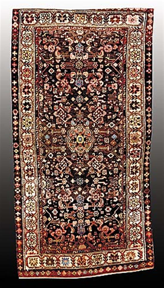 Appraisal: Persian Hamadan carpet circa ' x '