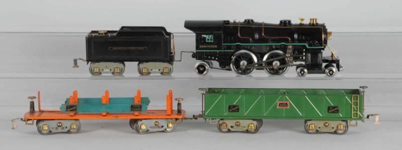 Appraisal: American Flyer Standard Gauge Freight Set Description Includes original set