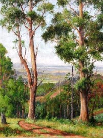 Appraisal: Theo Brooke Hansen Theo Brooke Hansen Landscape circa oil on