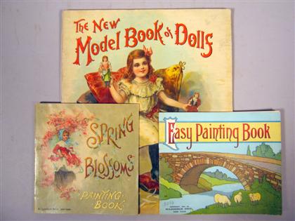 Appraisal: vols McLoughlin Bros Pub The New Model Book of Dolls