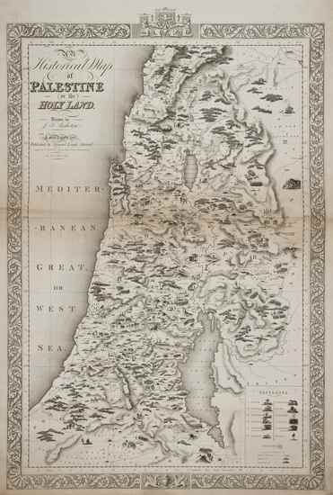 Appraisal: Assheton J T A Historical Map of Palestine or the