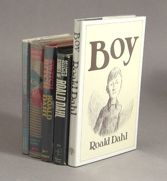 Appraisal: DAHL ROALD Lot of titles including Kiss Kiss NY Knopf