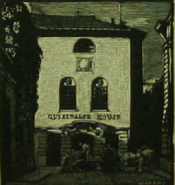 Appraisal: Lionel Lindsay - Quelltaler House circa etching signed 'Lionel Lindsay'