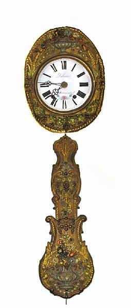 Appraisal: A French wag clock height ft in width in depth