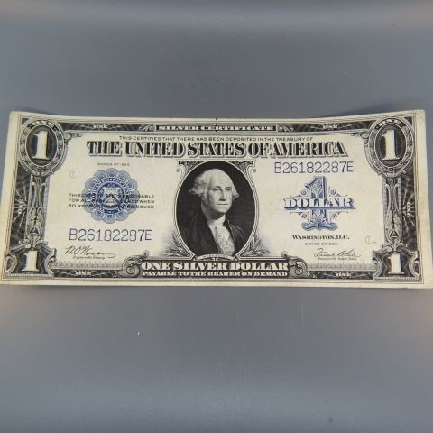 Appraisal: U S Silver Certificate Washington high grade