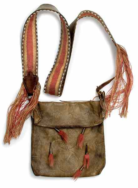 Appraisal: Contemporary Hunting Bag by Gary Birch This hunting bag by