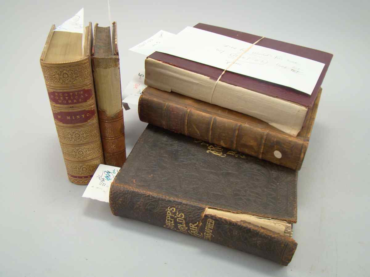 Appraisal: MISCELLANEOUS Five books Shepp J and D Shepp's World's Fair