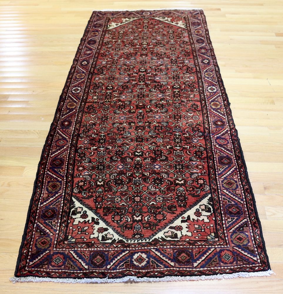 Appraisal: Antique And Finely Hand Woven Runner From a lower East