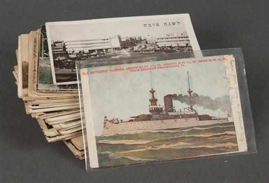 Appraisal: Postcards Approximately one-hundred of various American and European landmarks mostly