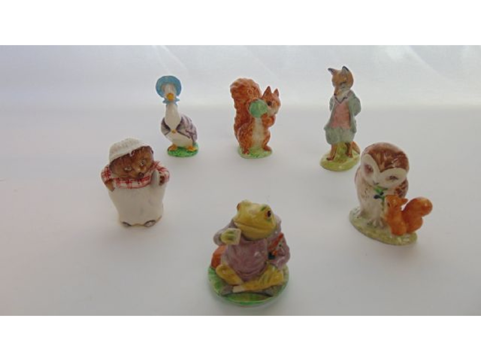 Appraisal: A collection of six Beswick Beatrix Potter figures comprising Old