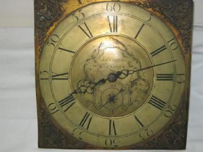 Appraisal: A LONGCASE CLOCK MOVEMENT by Jab Fletcher Barnsley the four