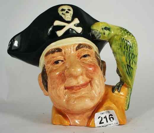 Appraisal: Royal Doulton Large Character Jug Long John Silver D with