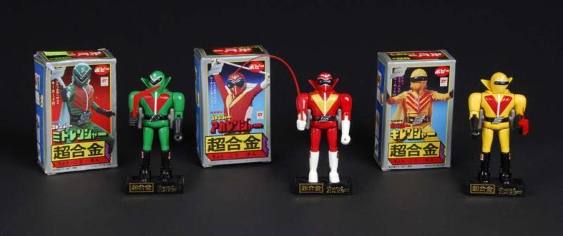 Appraisal: Lot of Character Toys Description Japanese Made by Popy Series