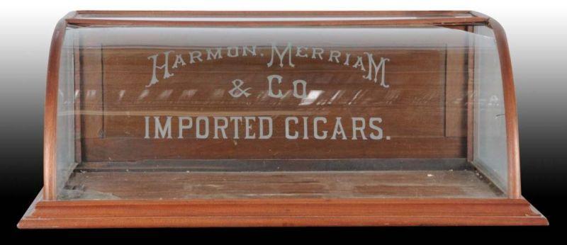 Appraisal: Country Store Cigar Display Case Description Harmon Merriam Co Two