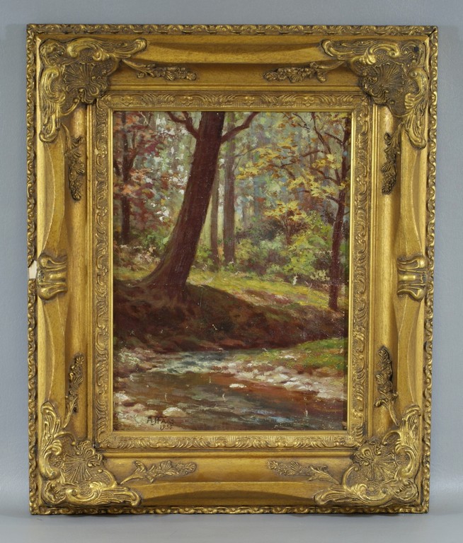 Appraisal: A J Faas American th c o c Forest Stream