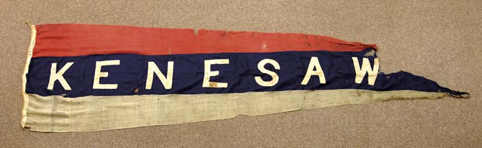 Appraisal: CIVIL WAR SHIP'S IDENTIFICATION PENNANT OF UNION ARMY TRANSPORT S